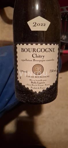 Bourgogne Bourgogne Chitry Bailly Lapierre Chitry 2022