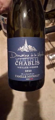Vina Blanc sec Vieilles Vignes Domaine La Motte 2023 Francija Burgundija Chablis AOC