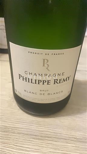 Champanhe Philippe Remy Blanc de Blancs Não Sazonado