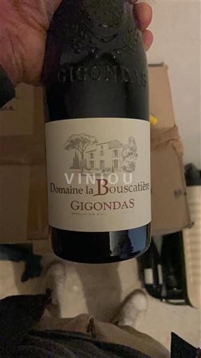 Vinos Rouge sec Domaine La Bouscatière 2021 Francia Valle del Ródano Gigondas AOC