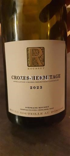 Rhônevallei Crozes-hermitage Domaine Stéphane Rousset 2023
