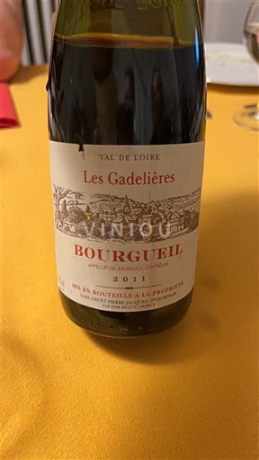 Loirevallei Bourgueil Les Gadelières 2011