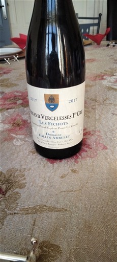 Bourgogne Pernand-Vergelesses Premier Cru Domaine Follin-Arbelet Les Fichots 2017