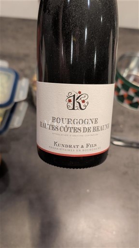 Borgogna Hautes Côtes de Beaune Kundrat & Fils 2022