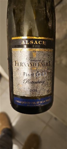 Alsace Domaine Fernand Engel Rietenberg 2014