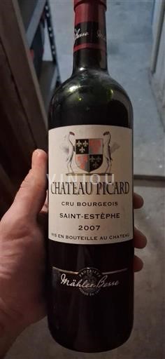 Bordeaux Saint-Estèphe Château Picard 2007