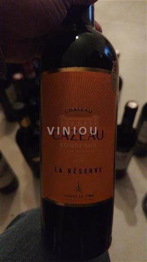 Bordeaux Château Cazeau La Réserve Non-Vintage