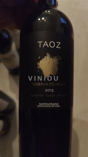 Aragon Somontano Taoz Reserva Coupage 2015