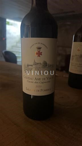 Bordeaux Lalande-de-Pomerol Château Ame de Viald des Capucins 2020