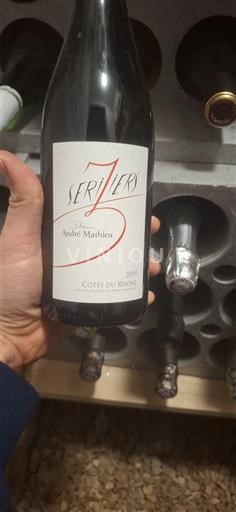 Rhône Valley Côtes-du-Rhône Domaine André Mathieu 7 Serisiers 2019