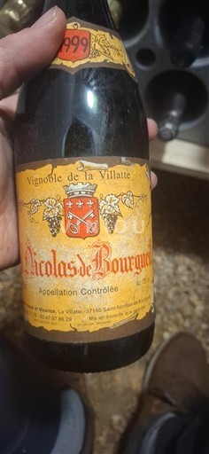 Loirevallei Saint-Nicolas-De-Bourgueil Vignoble de la Villatte 1999