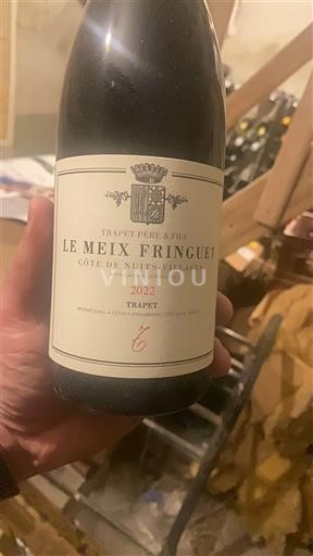 Weine Rouge sec Le Meix Fringuet Domaine Trapet Père & Fils 2022 Frankreich Burgund Côte de Nuits Villages AOC
