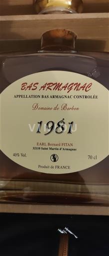 Sudoeste No especificado Domaine Barbon 1981