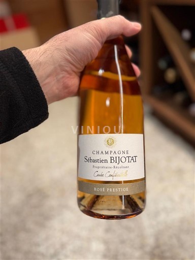 Champagne Sâm-panh Sébastien Bijotat Confidentielle Rosé Prestige Không niên vụ