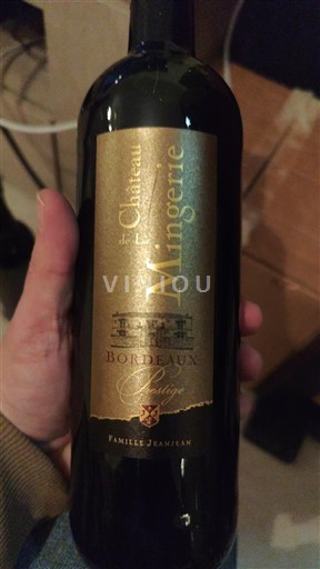 Bordeaux Château La Mingerie Prestige 2018