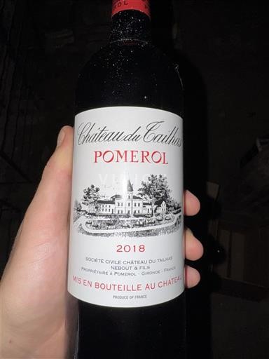 Bordeaux Pomerol Château du Tailhas 2018