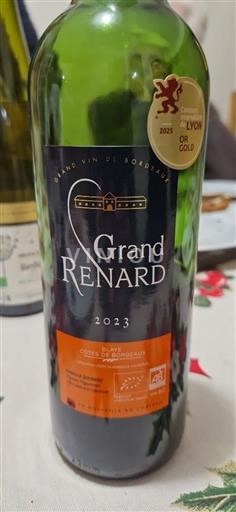 Burdeos Côtes-de-Bordeaux Grand Renard 2023
