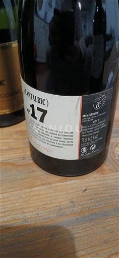 Langvedok Minervois Cantalric n°17 2017