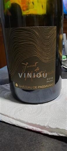 Thung lũng sông Loire Anjou Château Passavant Juszt de Montchenin 2016