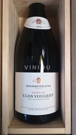 Vinos Rouge sec Bouchard Père & Fils 2016 Francia Borgoña Clos-de-vougeot AOC Grand Cru