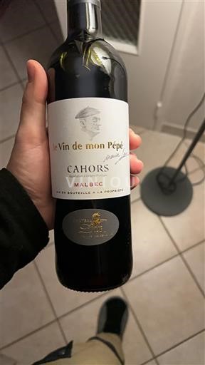 Tây Nam Cahors Le Vin de mon Pépé 2022