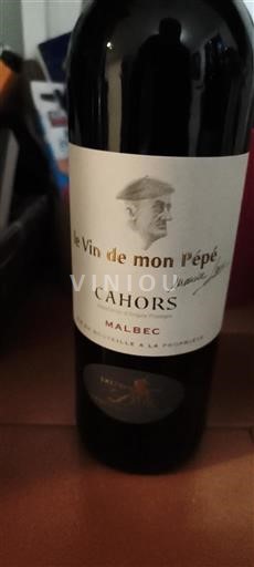 Sud-Vest Cahors Le Vin de mon Pépé 2022