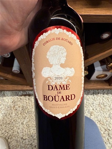 Bordeaux Montagne-saint-émilion Dame de Boüard 2020