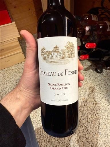 Bordeaux Saint-Émilion Grand Cru Grand Cru Château Fonbel 2019