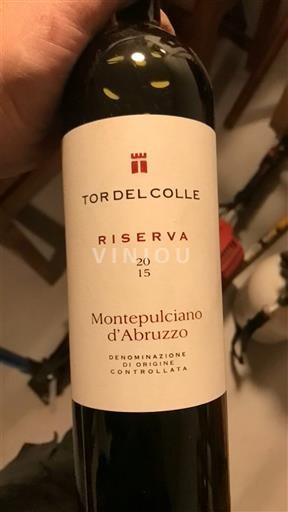 Abruzzerne Montepulciano d'Abruzzo Tor del Colle Riserva 2015