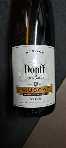 Alsasko Dopff au Moulin Domaine Familial 2016