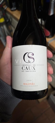 Langvedok Malepère Château Caux et Sauzens 2018