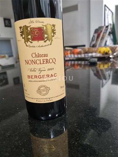 Tây Nam Bergerac Château Nonclercq Vieilles Vignes 2021