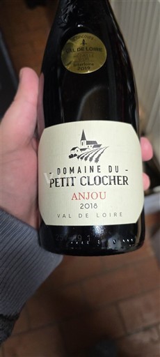 Vallée de la Loire Anjou Domaine Petit Clocher 2016
