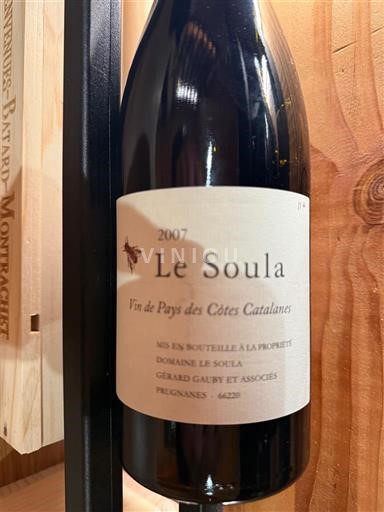 Languedoc and Roussillon Côtes Catalanes Domaine Le Soula 2007