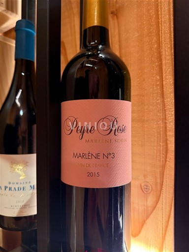 Languedoc Không được chỉ định Peyre Rose Marlène Soria N°3 2015