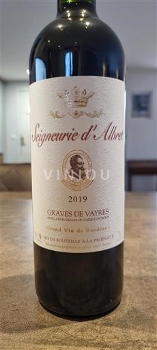 Bordeaux Graves-de-vayres Domaine Romain maison Seigneurie d'Albret 2019