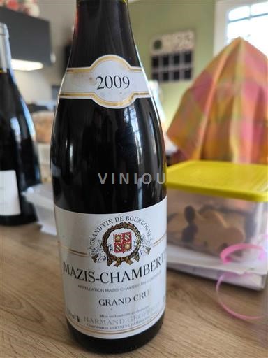 Borgoña Mazis-Chambertin Grand Cru Harmand-Geoffroy 2009