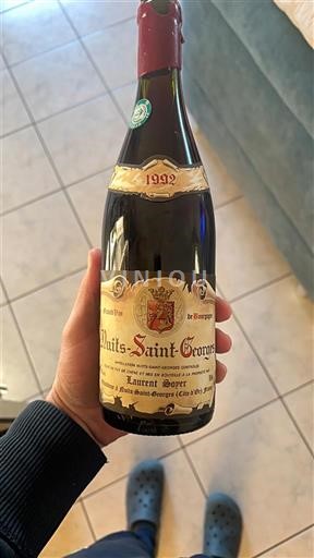 Viner Rouge sec Laurent Soper 1992 Frankrike Bourgogne Nuits-Saint-Georges AOC