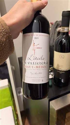 Bordeaux Haut-Médoc Villegorge L'étoile 2021