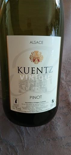 Alsace Pinot noir Kuentz Non Millésimé