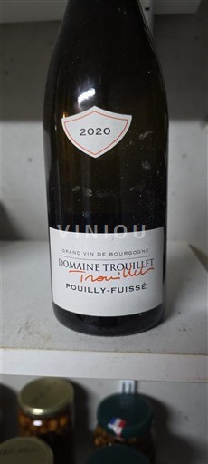 Bourgogne Pouilly-fuissé Domaine Trouillet Pouilly-Fuissé 2020