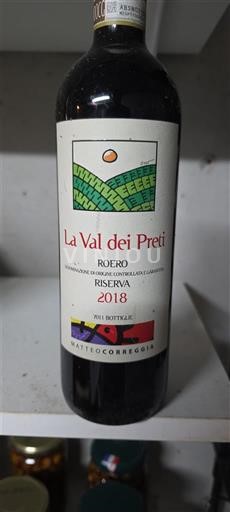 Piemonte Roero Matteo Correggia La Val dei Preti 2018
