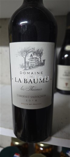 Languedoc et Roussillon Pays d'oc Domaine La Baume Les Thermes 2018