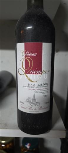 Bordeaux Haut-Médoc Château Quimper 2003