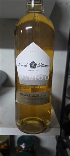 Rosellón Muscat de Rivesaltes Arnaud de Villeneuve 2013