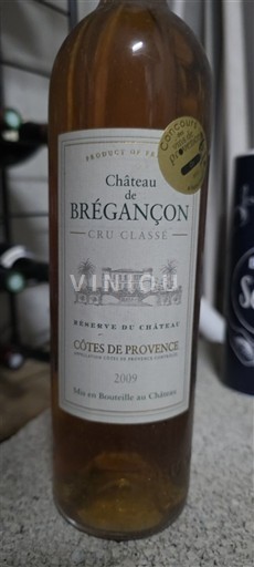 Provence Côtes-de-Provence Cru Classé Château Brégançon Réserve du Château 2009