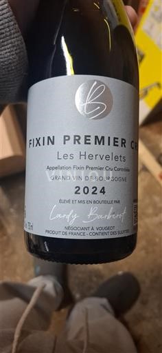 Borgoña Fixin Premier Cru Lardy & Bacherot Les Hervelets 2024