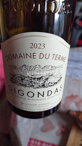 Thung lũng Rhône Gigondas Domaine Terme 2023