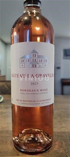 Bordeaux Bordeaux rosé Domaine Romain maison Château La Gravellière 2023