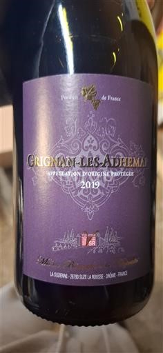 Valle del Rodano Grignan-les-adhémar La Suzienne 2019